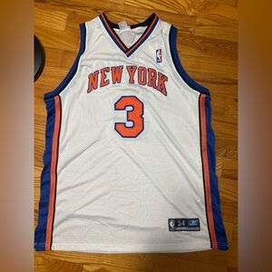 Reebok New York Jersey - White, Blue, and Orange